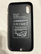 RoHS Battery Case for Apple iPhone X or Xs - 6800 mAh Capacity Clean Condition, used for sale  Shipping to South Africa
