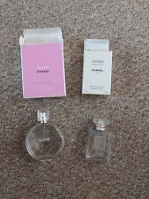 Chanel perfume bottles for sale  STOKE-ON-TRENT