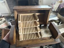 Antique wooden cigarette for sale  SWADLINCOTE