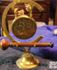 Brass gong bell for sale  Carlin