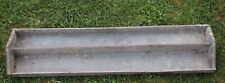 Vintage Galvanised Poultry Chicken Feeder, used for sale  BOSTON