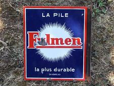 Ancienne plaque emaillee d'occasion  France