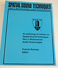 Técnicas de sonido espacial Pt 2: tecnologías de audio multicanal PB Francis Rumsey segunda mano  Embacar hacia Argentina