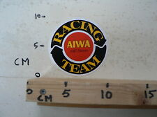 STICKER,DECAL AIWA RACING TEAM HIFI STEREO CAR AURO RALLY ? segunda mano  Embacar hacia Argentina