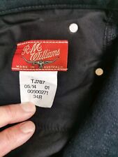 Williams jeans 34r for sale  OTLEY