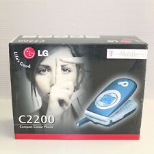 Teléfono celular LG C2200 (T-Mobile) azul, vintage internacional segunda mano  Embacar hacia Argentina