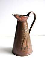 Art nouveau copper for sale  BIDEFORD