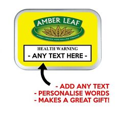 Amber leaf personalised for sale  Shipping to Ireland