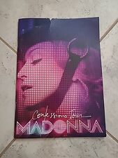 Madonna Confession Tour 2006 livro de programa de concertos com todos os adesivos, usado comprar usado  Enviando para Brazil