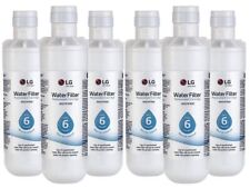 6-4-2 PACK LG-LT1000P ADQ747935 Refrigerator Ice Water Filter Replacement Stock for sale  Shipping to South Africa