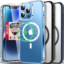 Capa telefone à prova de choque + vidro tela para iPhone 15 Pro Max 14 13 12 11 Plus comprar usado  Enviando para Brazil