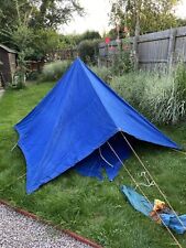 Vintage Lillywhite Blue Tent MK6 Model 2 Canvas Tent Very Rare Camping 2 Person, used for sale  Shipping to South Africa