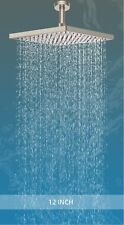 Chuveiro de alta pressão 12 polegadas quadrado banheiro chuva níquel escovado comprar usado  Enviando para Brazil