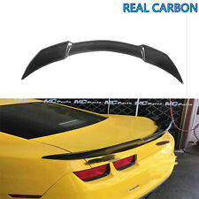 Para Chevy Camaro 2010-2013 Real Fibra de Carbono Tronco Traseiro Spoiler Bota Asa Lip Z comprar usado  Enviando para Brazil