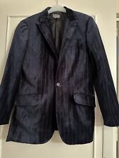 Mens navy velvet for sale  MILTON KEYNES