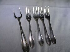 silver plate cake forks for sale  STOKE-ON-TRENT
