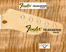 1 pcs Decalcomania Decal tipo Fender Telecaster Thinline Chitarra Guitar Black, usado segunda mano  Embacar hacia Argentina
