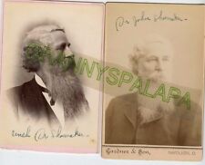 Usado, Antiguo Cabinet Photo's - Zapatero Familia, Dr John, Napoleón, Ohio-Man, barba larga segunda mano  Embacar hacia Spain