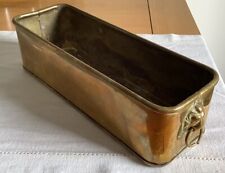 Small brass rectangular for sale  Shipping to Ireland
