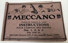 Meccano instructions emploi d'occasion  Loches