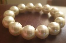 Faux pearl bracelet for sale  MANCHESTER