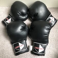 2 pares de luvas de boxe Century 14 oz preto adulto usadas, usado comprar usado  Enviando para Brazil
