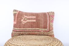 Capa almofada tapete turco Boho Decor 16x24 kilim travesseiro, travesseiro de sofá comprar usado  Enviando para Brazil