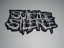 SUICIDE SILENCE IRON ON EMBROIDERED PATCH, used for sale  Shipping to South Africa