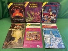 Lote Dungeons & Dragons dos anos 1980 todo original (3 módulos, manual, catálogo) comprar usado  Enviando para Brazil