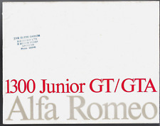 alfa romeo gt 1300 junior for sale  UK