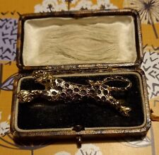 Vintage goldtone jumping for sale  LONDON