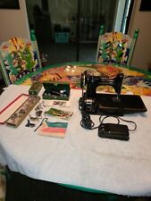 Vintage Singer Featherweight Sewing Machine with Attachments but No Case working for sale  Cape Coral