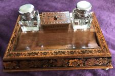 Tunbridge ware inkwell for sale  UK