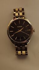 Nixon Women's Watch Minx Quartz Black Dial Yellow Gold Bracelet A9342042 for sale  Shipping to South Africa