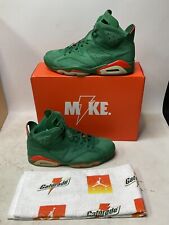 Nike Air Jordan 6 Retro NRG Gatorade Green Suede Like Mike 2017 Size 11 W/ Box, used for sale  Shipping to South Africa