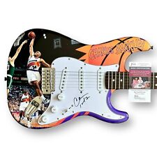 Guitarra Charles Barkley assinada personalizada 1/1 gráficos JSA CERTIFICADO DE AUTENTICIDADE Phoenix Suns 76ers comprar usado  Enviando para Brazil