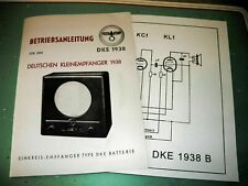 Volksempfänger dke batterie gebraucht kaufen  Leipzig