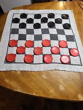 Jumbo checker rug for sale  Fulton