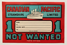 Vintage canadian pacific for sale  Tappan