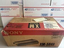 Old School Vintage SONY XM-5046 4Chan POWER AMPLIFIER Open Box for sale  Shipping to South Africa