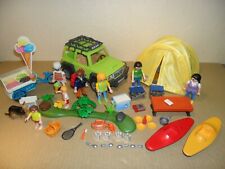 Playmobil camping set for sale  CHELMSFORD