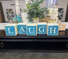 Laugh block letters for sale  Elk Grove