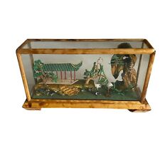 Vintage diorama chinese for sale  BIGGLESWADE
