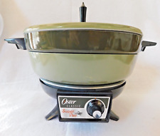 Panela/aquecedor vintage Oster Galaxy "Super Pan" verde abacate, usado comprar usado  Enviando para Brazil