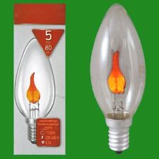 Clear flicker flame for sale  Shipping to Ireland