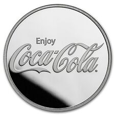 Redonda de plata pura 0,999 de 1 oz Coca-Cola® segunda mano  Embacar hacia Mexico