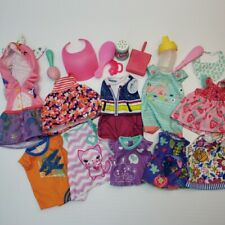 Lote de roupas e acessórios para bonecas Hasbro Baby Alive vestidos vários estilos 19 peças comprar usado  Enviando para Brazil