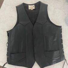Leather biker vest for sale  Norco