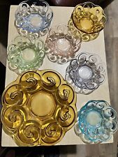 Vintage coloured glass for sale  MACCLESFIELD