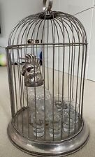 Glass cockatoo decanter for sale  BRAINTREE